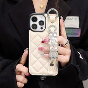 Diamond Wrist strap phone case