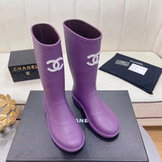 New Fashion oiled or rubber boots for wet weather Short Boots