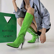 New Fashion Pointed sexy High Heel Long boots