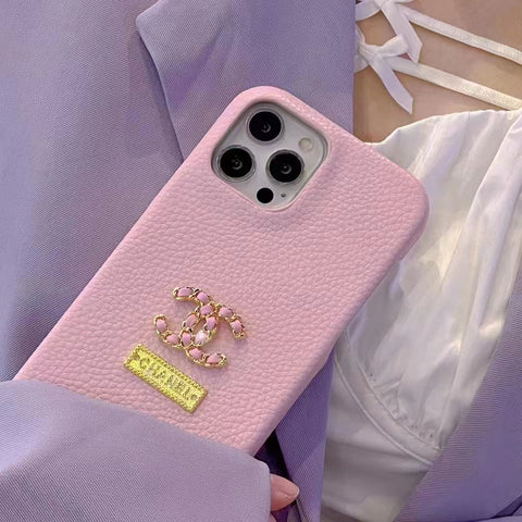 Fashion Luxury CC cortex phone case for iPhone