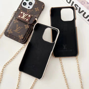 Luxury  Leather card  phone case for iphone