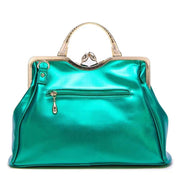 New Fashion Flower cowhide Handbag