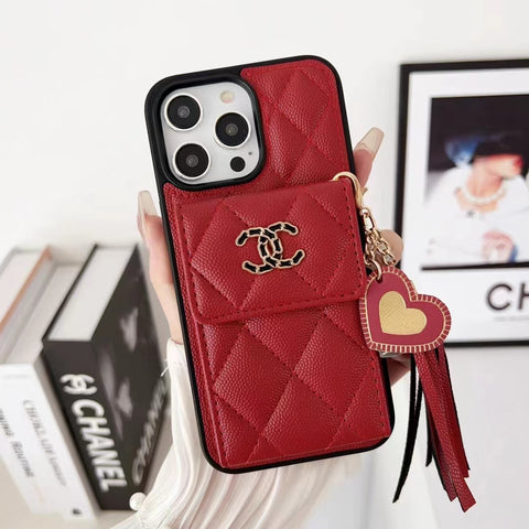 Luxury  Leather card  phone case for iphone