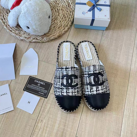 2023 New CC canvas slippers