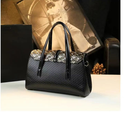 New Luxury cowhide Handbag