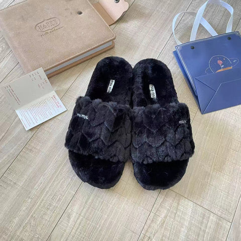 2023 VL lamb hair slippers