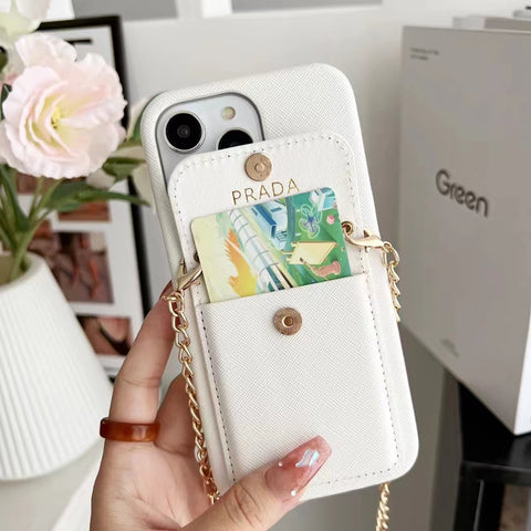 Luxury  Leather card  phone case for iphone