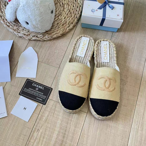 2023 New CC canvas slippers