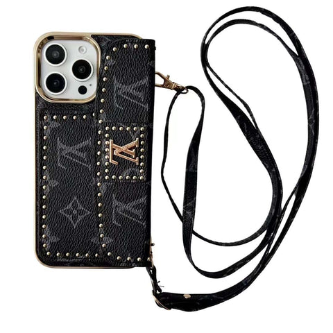 Wallet Crossbody Phone Case for iPhone