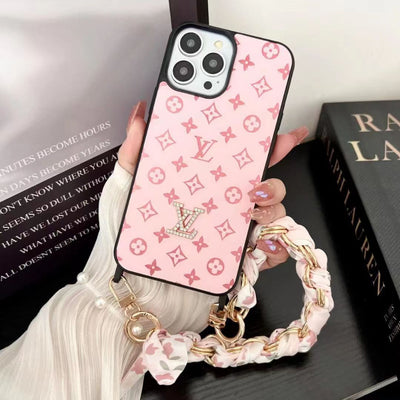 Luxury Scarf chain phone case for iphone