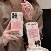 New Pink Camellia phone case for iPhone