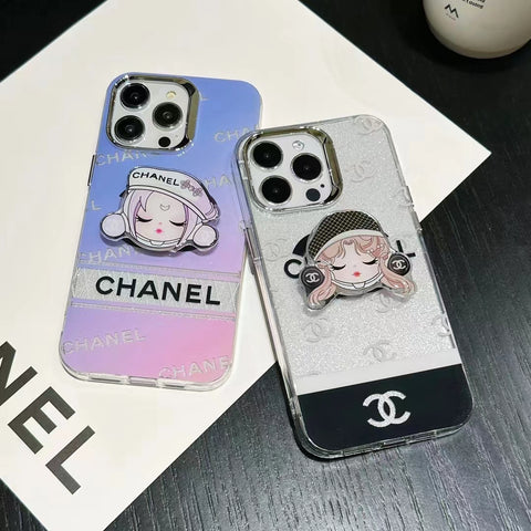 New Fashion Cartoon holder phone case for iPhone