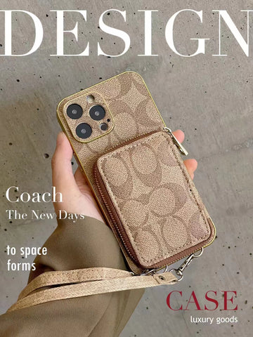 Luxury  Leather card  phone case for iphone