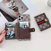 Luxury  Leather card  phone case for iphone