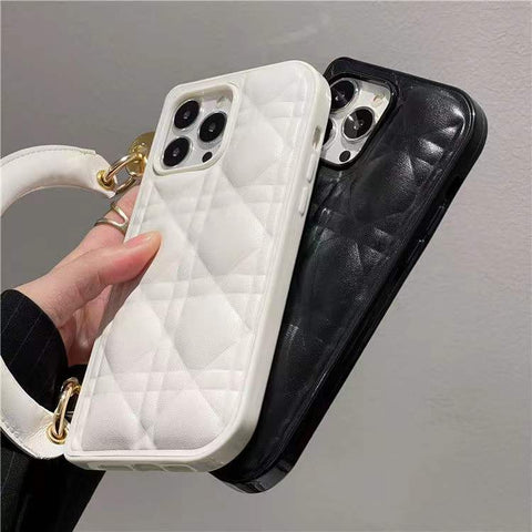 Luxury handbag style phone case