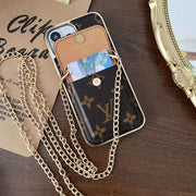 Wallet Chain Phone Case  for iphone