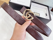 New Luxury cowhide belt