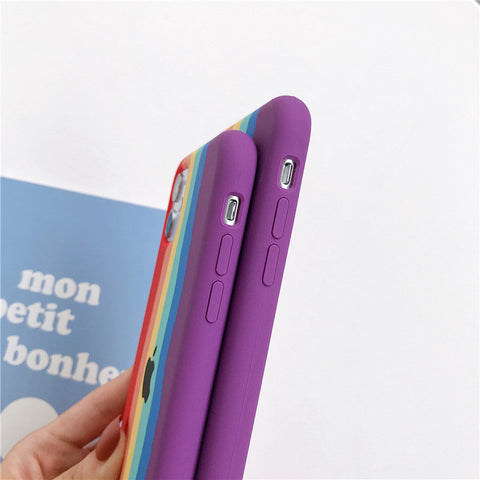 Rainbow Phone Case + AirPods Case