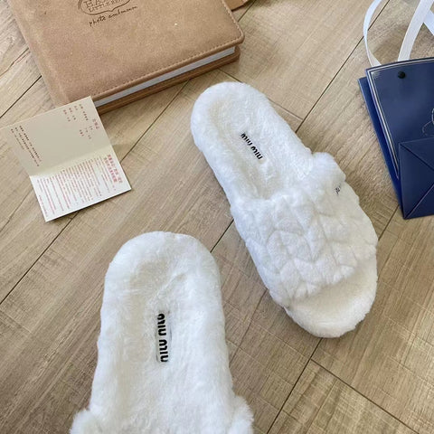 2023 VL lamb hair slippers