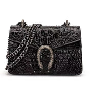 New Retro crocodile pattern cortex Handbag