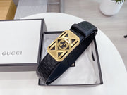 New Luxury Letter printing cowhide belt