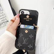 Luxury  Leather card  phone case for iphone