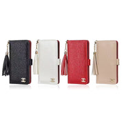 New Luxury CC  Wallet Leather phone case for iPhone