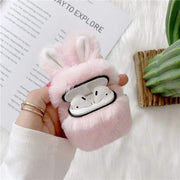 Plush Bunny  Airpods case