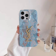 Fashion Glitter Snake pattern phone case for iPhone