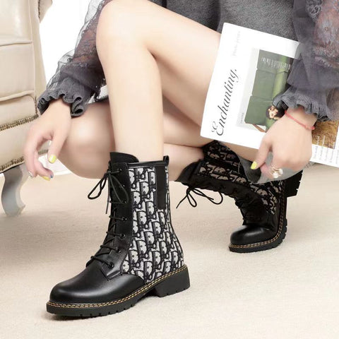 New Fashion Retro Plush Short Boots