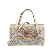 New Luxury embroidery cowhide Handbag