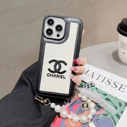 Luxury pearl chain phone case for iphone