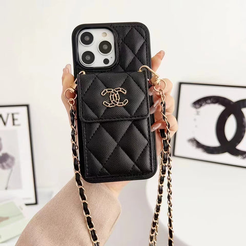 Luxury  Leather card  phone case for iphone