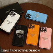 Luxury  Leather card  phone case for iphone