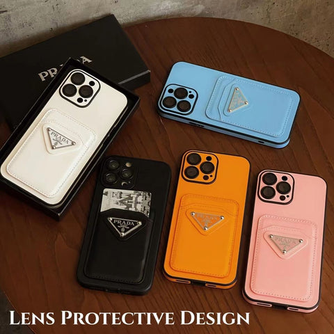 Luxury  Leather card  phone case for iphone