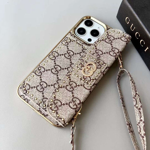 Wallet Crossbody Phone Case for iPhone