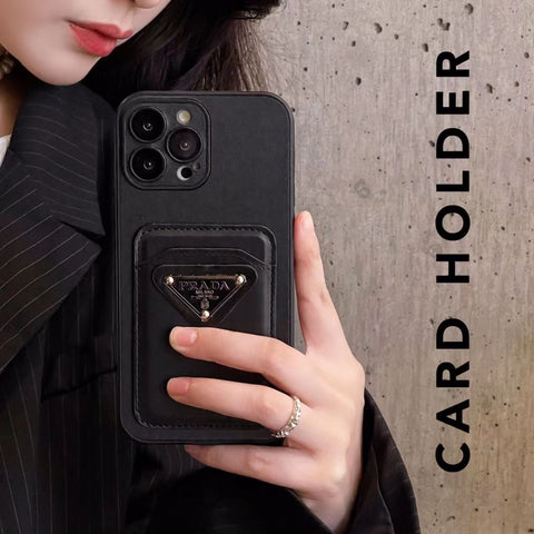 Luxury  Leather card  phone case for iphone