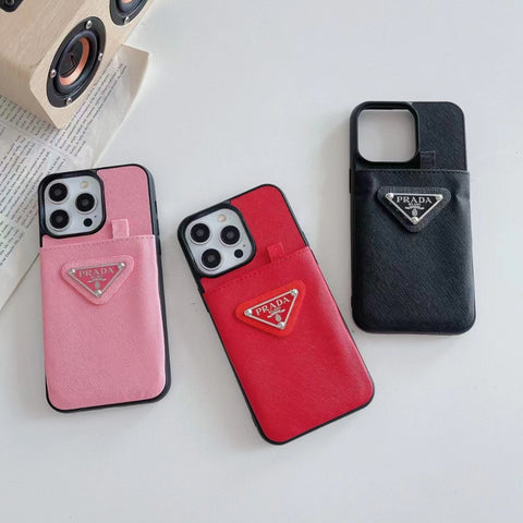 New Luxury Pull card bag phone case for iPhone