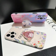 New Fashion Cartoon holder phone case for iPhone