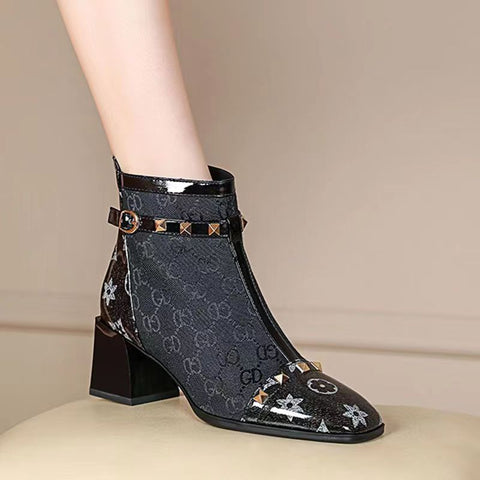 New Fashion Retro Plush Short Boots