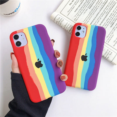 Rainbow Phone Case + AirPods Case