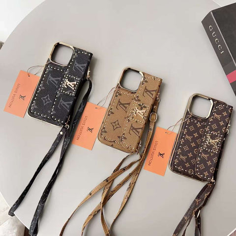 Wallet Crossbody Phone Case for iPhone