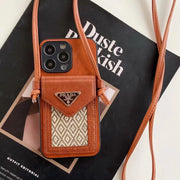 Luxury  Leather card  phone case for iphone