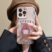 New Fashion Cartoon holder phone case for iPhone