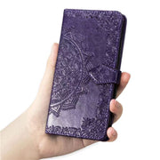 Luxury  leather Card phone case For Samsung Z fold