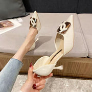 Fashion New CC pointed toe high heels