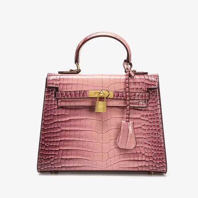 New Luxury crocodile pattern cortex Handbag