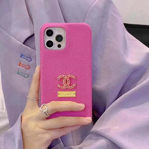 Fashion Luxury CC cortex phone case for iPhone