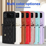 Luxury  Leather card  phone case FOR SAMSUNG