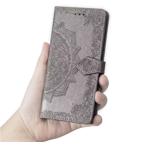 Luxury  leather Card phone case For Samsung Z fold